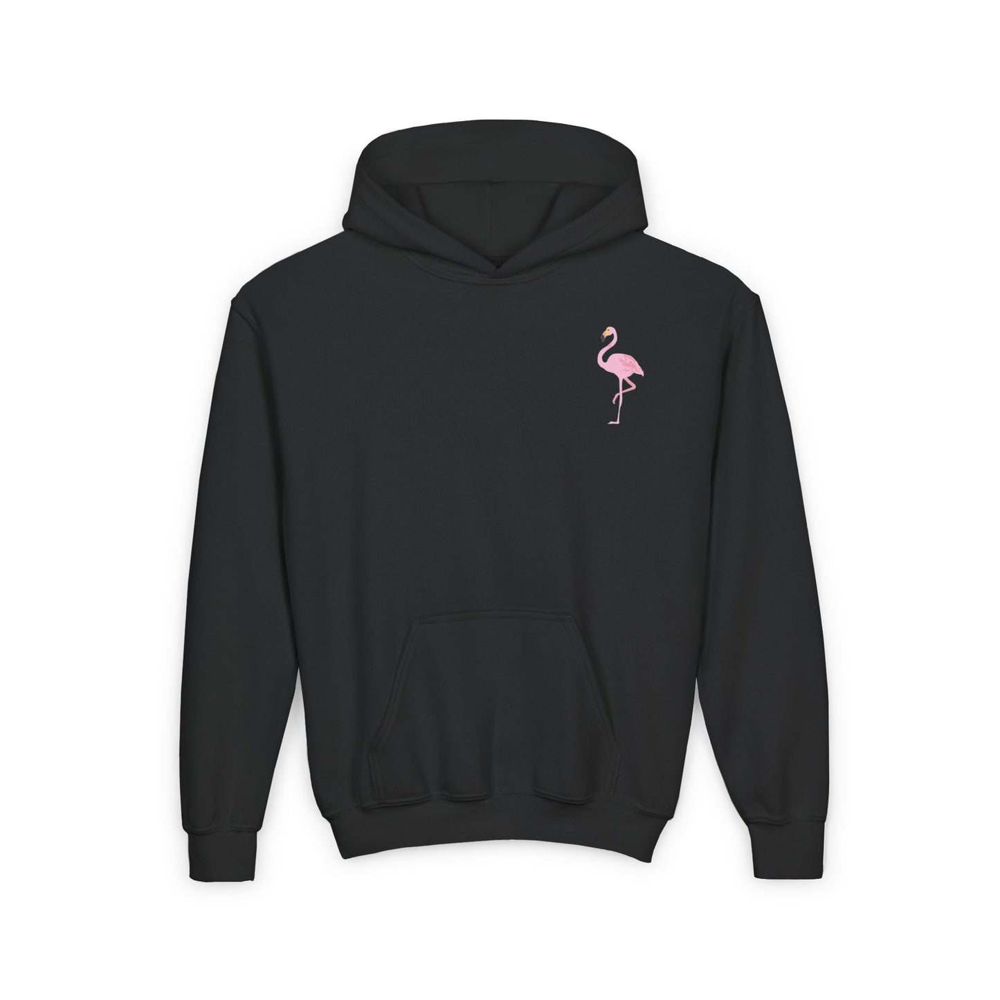 Youth Flamingo Cross Check Hoodie - Trendy Lacrosse Apparel