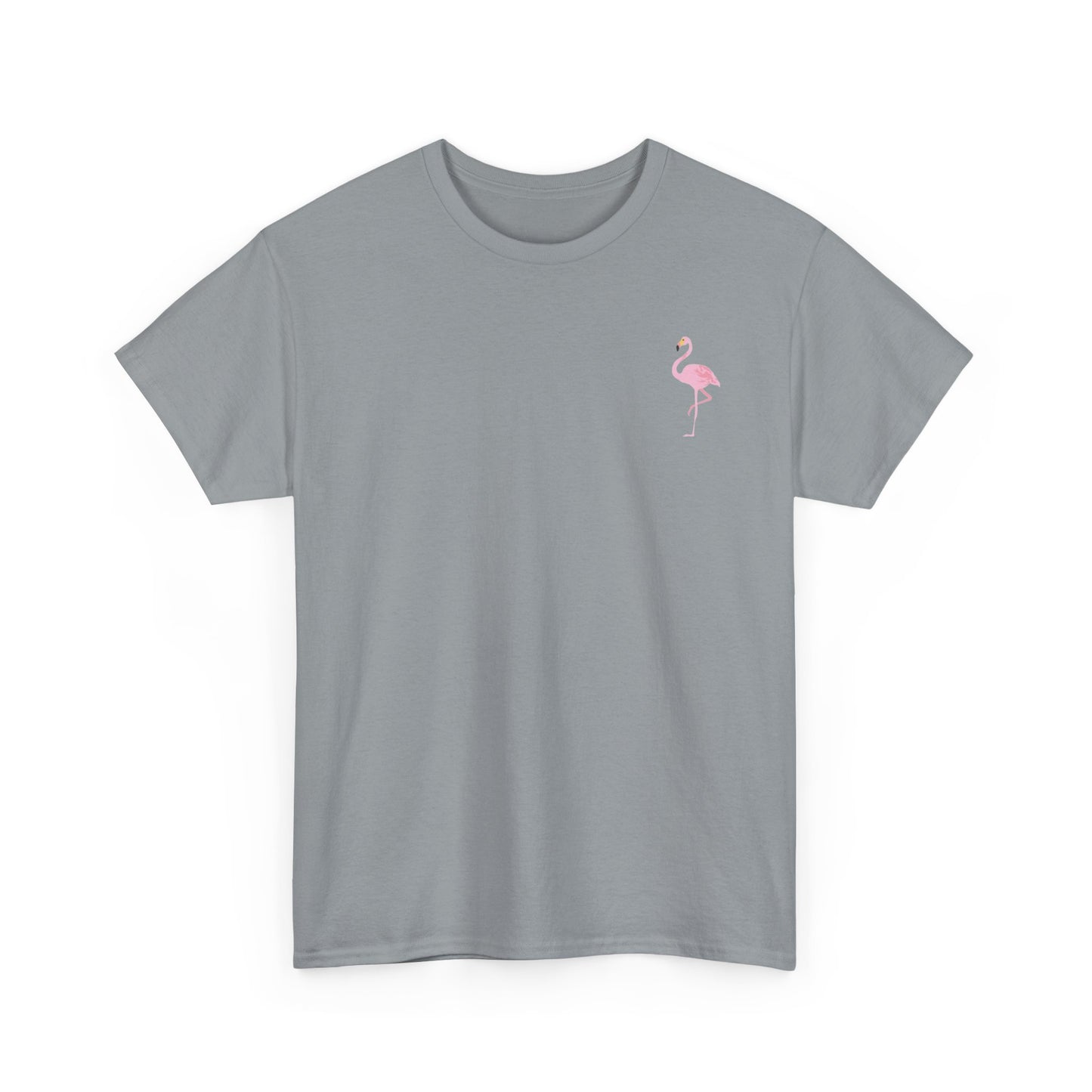 Motivational Flamingo Unisex Heavy Cotton Tee - Be Your Best