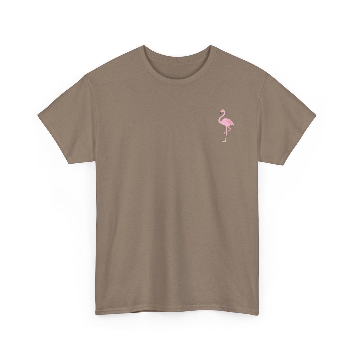 Motivational Flamingo Unisex Heavy Cotton Tee - Be Your Best