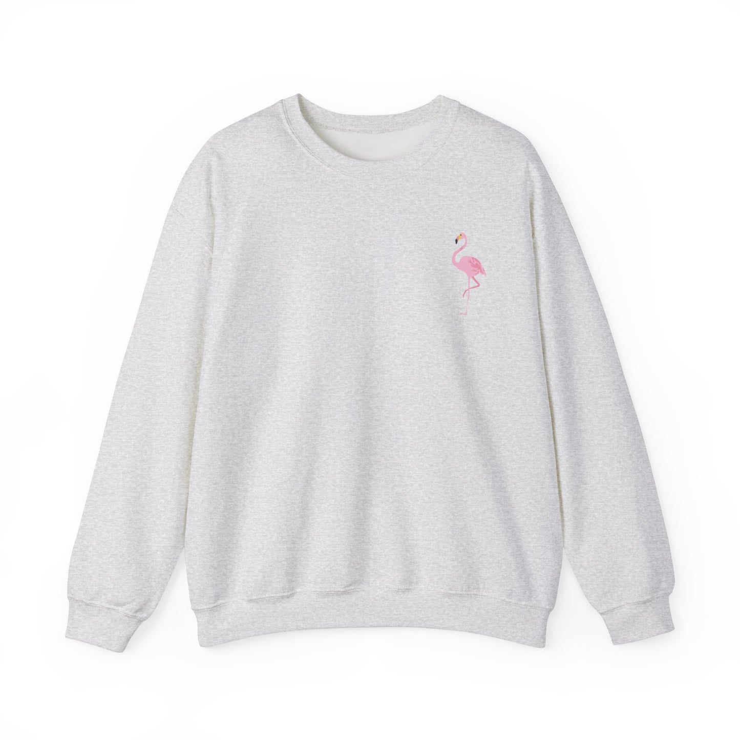 Flamingo Cross Check Lacrosse – Cozy Unisex Heavy Blend - Adult Unisex Sweatshirt