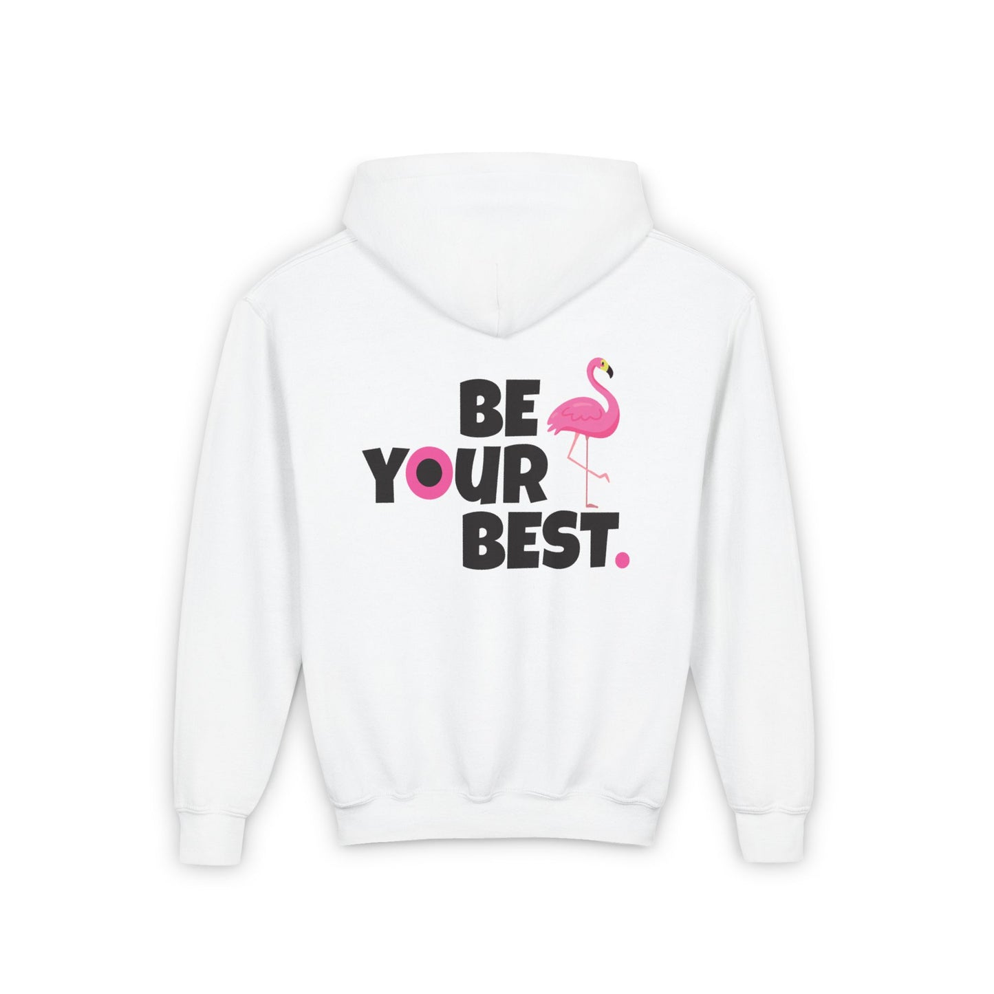 Youth Flamingo Sweatshirt - "Be Your Best"