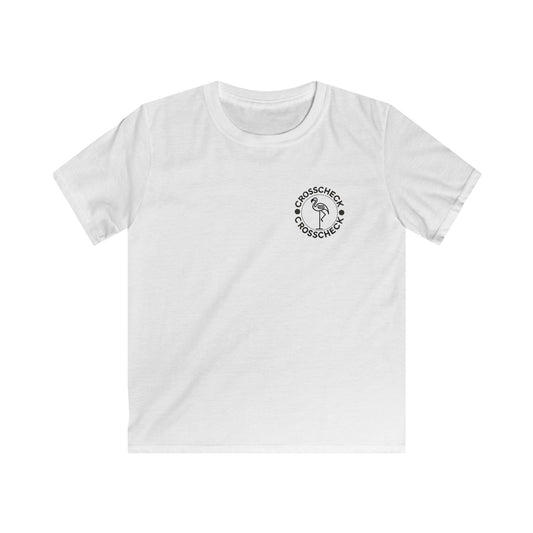 Chill Vibes Kids Softstyle Tee - Flamingo Beach Design