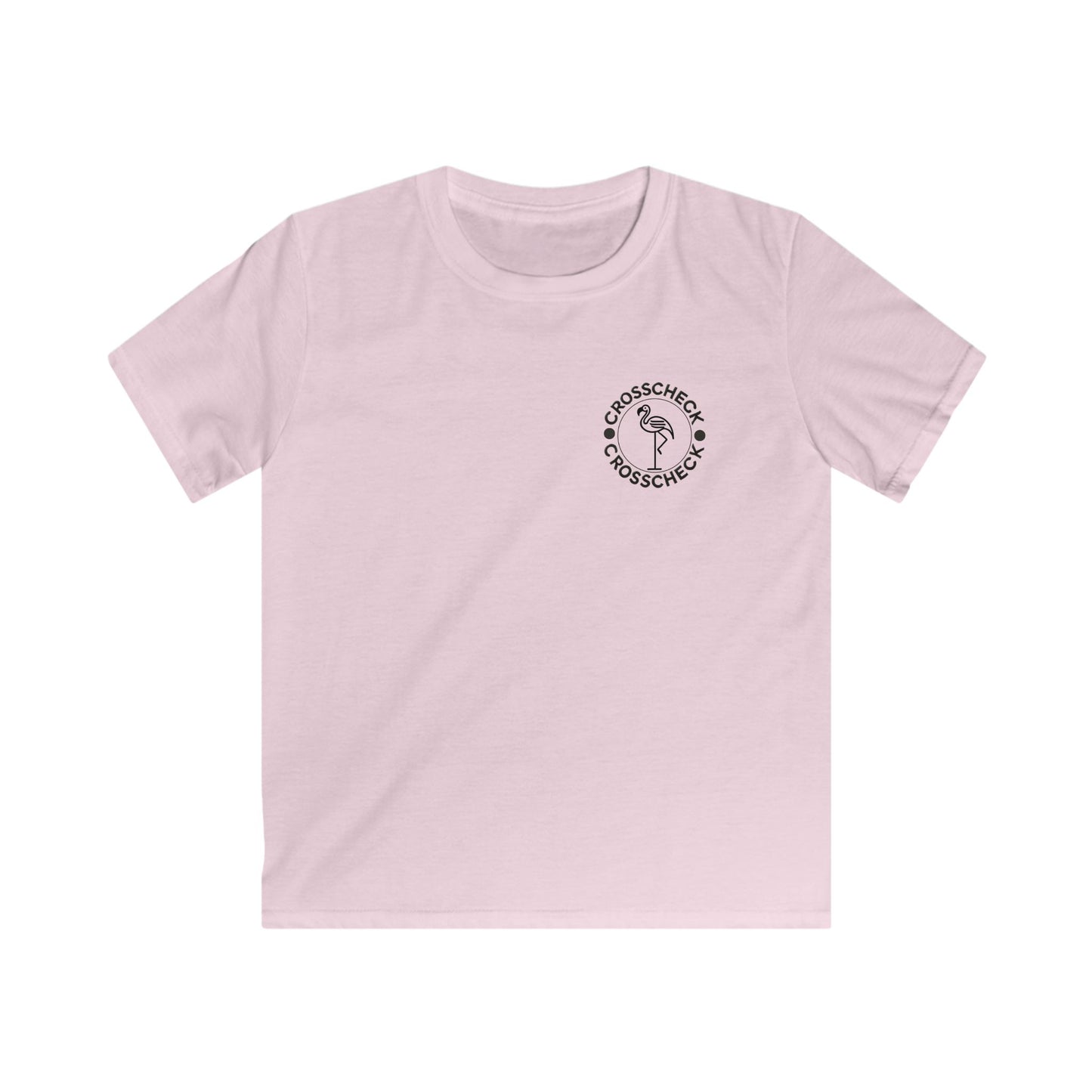 Chill Vibes Kids Softstyle Tee - Flamingo Beach Design