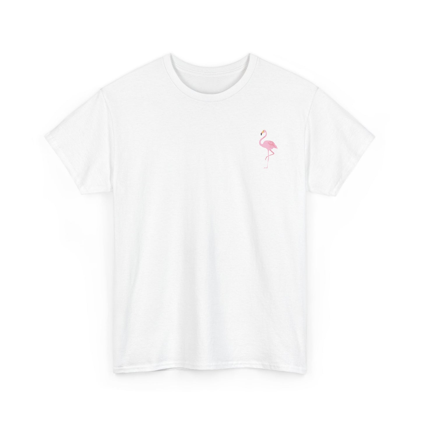 Motivational Flamingo Unisex Heavy Cotton Tee - Be Your Best