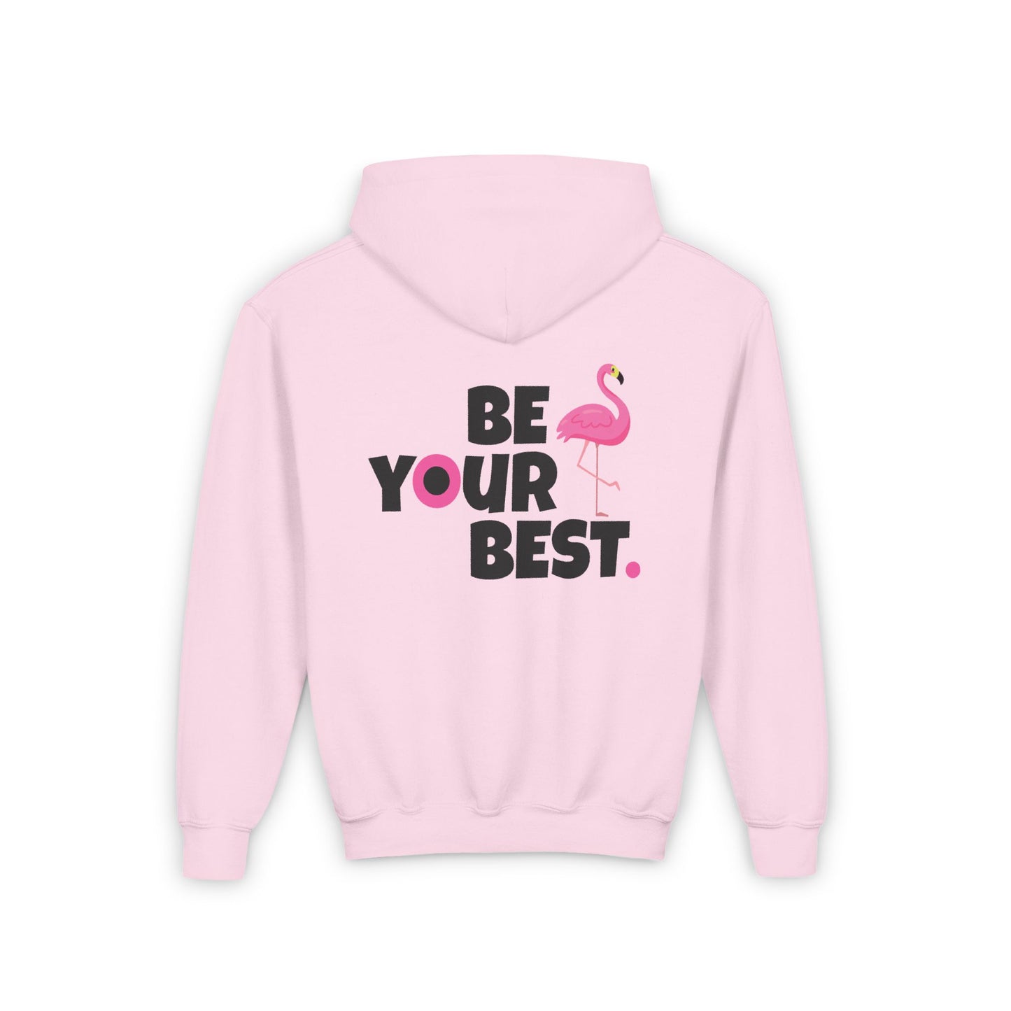 Youth Flamingo Sweatshirt - "Be Your Best"