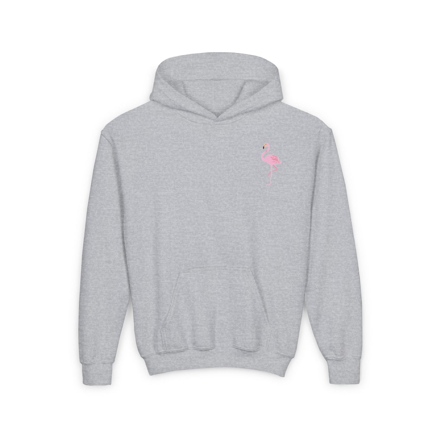 Youth Flamingo Cross Check Hoodie - Trendy Lacrosse Apparel