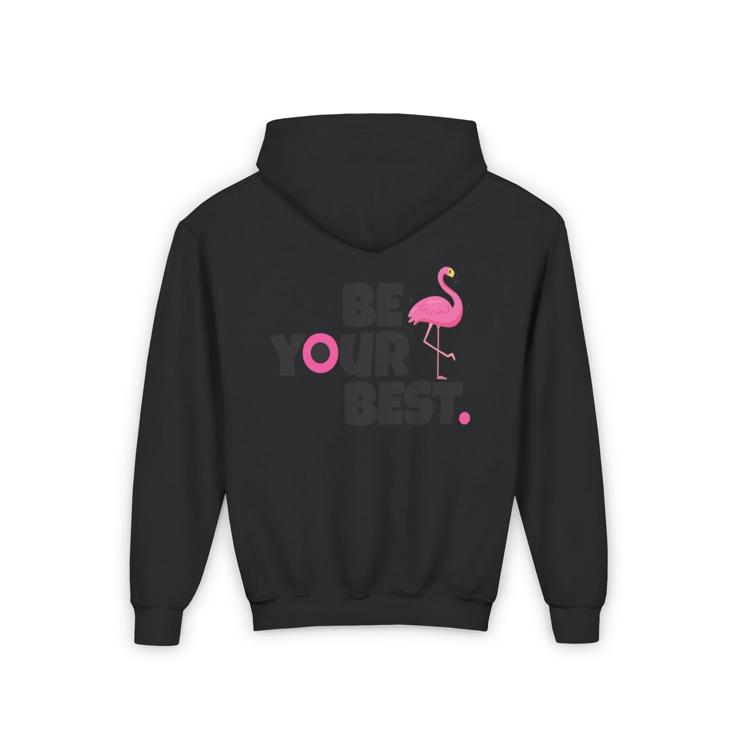 Youth Flamingo Sweatshirt - "Be Your Best"