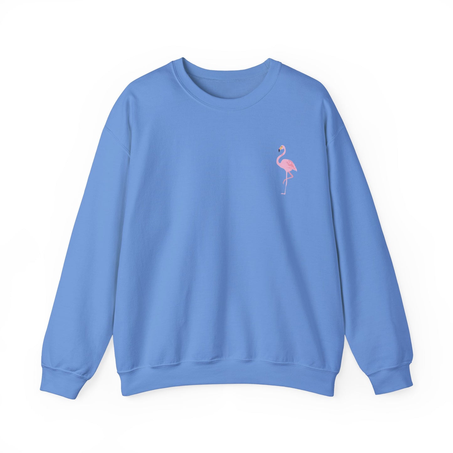 Flamingo Graphic Crewneck - 'Be Your Best' Adult Unisex Sweatshirt