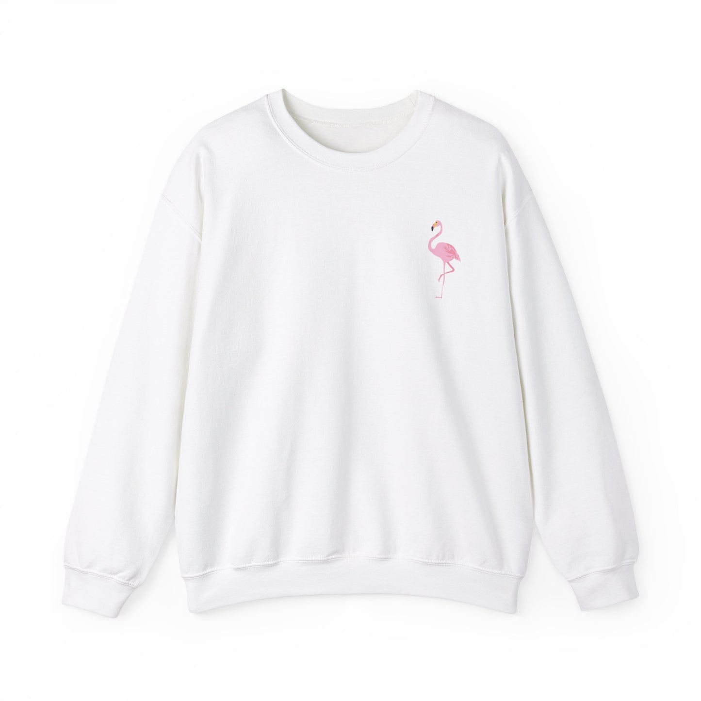 Flamingo Cross Check Lacrosse – Cozy Unisex Heavy Blend - Adult Unisex Sweatshirt